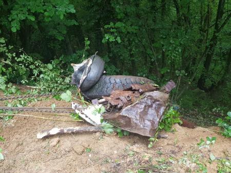 Sanacija črnega odlagališča – Banova jama 043